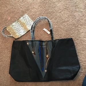 Victoria’s Secret Tote with clutch. NEVER USED